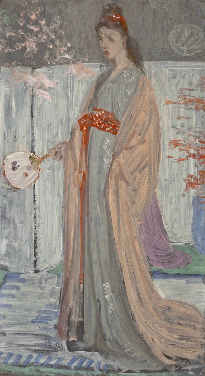 Ames McNeill Whistler - La principessa del paese della porcellana, Worcester Art Museum